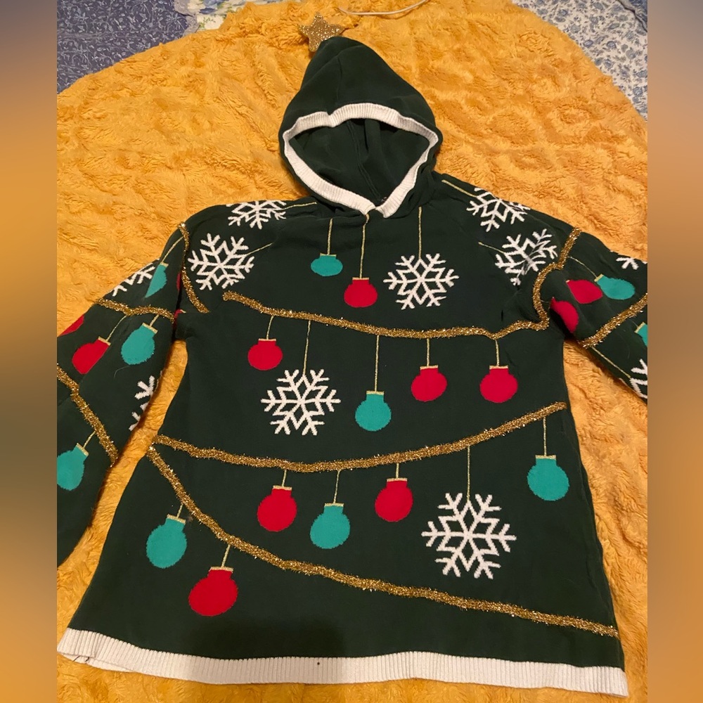 Green Christmas Hoodie